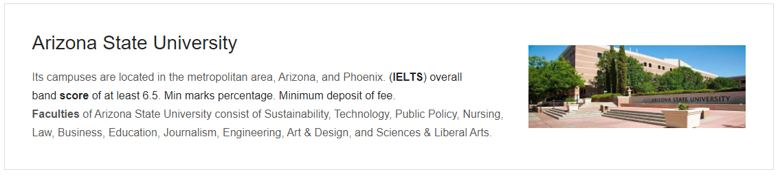 University of Arizona state